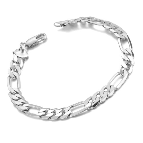 Silver Lovers Alloy Bracelet Elegant Twisted Chain Couples Bangle