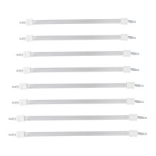 8Pcs Ceramic Heater Tubes for Home Rapid Heat Replacement