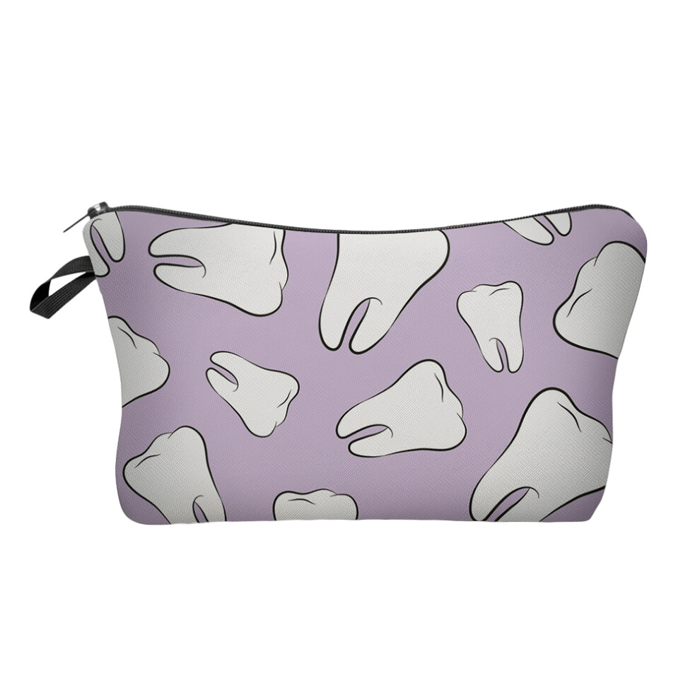Compact Travel Cosmetic Storage Bag Lightweight Makeup Organizer