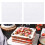 Hollow Out Plastic Cake Template Reusable Cake Decorating Stencil 3