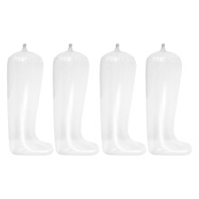 2Pairs Reusable Inflatable Boot Shapers Plastic Support for Tall Boots