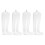 2Pairs Reusable Inflatable Boot Shapers Plastic Support for Tall Boots 1