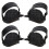 2Pairs Plastic Exercise Bike Replacement Pedals with Non-Slip Surface 1