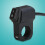 Black Motorbike Headlight Switch for 7/8 Inch Handlebar 7