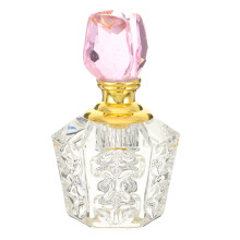 Bouteille Cristal Rose Décoration Vintage Pour Chambre