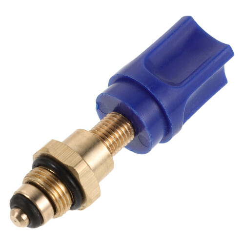 Valve Manuelle Remplissage Chaudière Murale Laiton Bleu