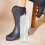 2Pairs Reusable Inflatable Boot Shapers Plastic Support for Tall Boots 3