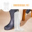 2Pairs Reusable Inflatable Boot Shapers Plastic Support for Tall Boots 4