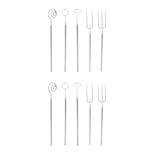 10Pcs Premium Stainless Steel Chocolate Dipping Tools for Candy Baking 1