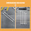 8Pcs Ceramic Heater Tubes for Home Rapid Heat Replacement 3