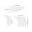 1Ensemble Casquette Baseball Transparent DIY Couture 2