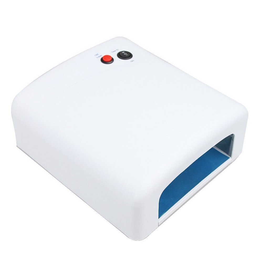 36W UV Nail Lamp Gel Nail Dryer with Fast Even Curing and 120s Timer for Manicure Pedicure