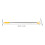 Portable Adjustable Window Opener Pole for Home Use Yellow 2
