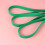 Schuhband Grün Elastisches Strap Thickened Plain Für DIY Schuhe 8
