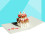 Carte Pop- Anniversaire Colorée Pour Vos 6