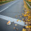 4Pcs Orange ABS Reflective Road Markers Double-Sided for Driveway Use 3