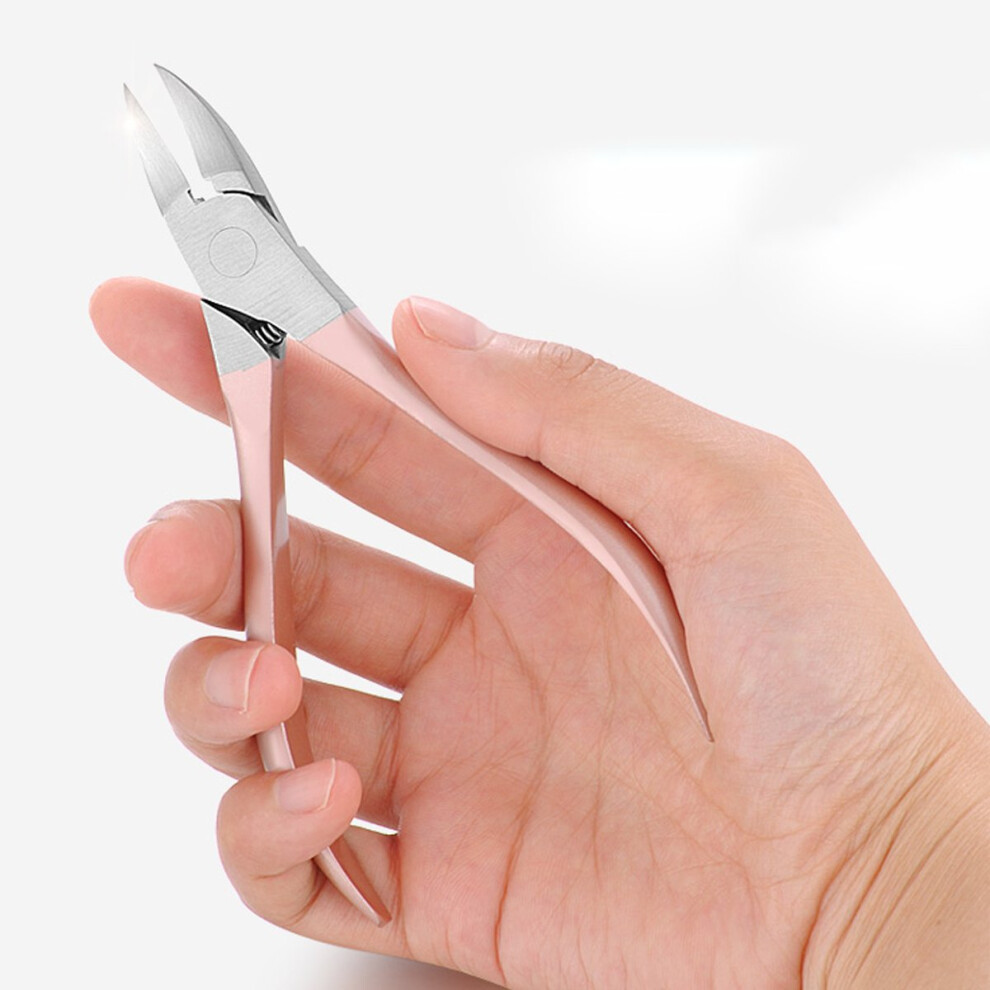 Professional Toenail Clippers for Thick and Ingrown Nails with Ergonomic Grip and Precise Cutting