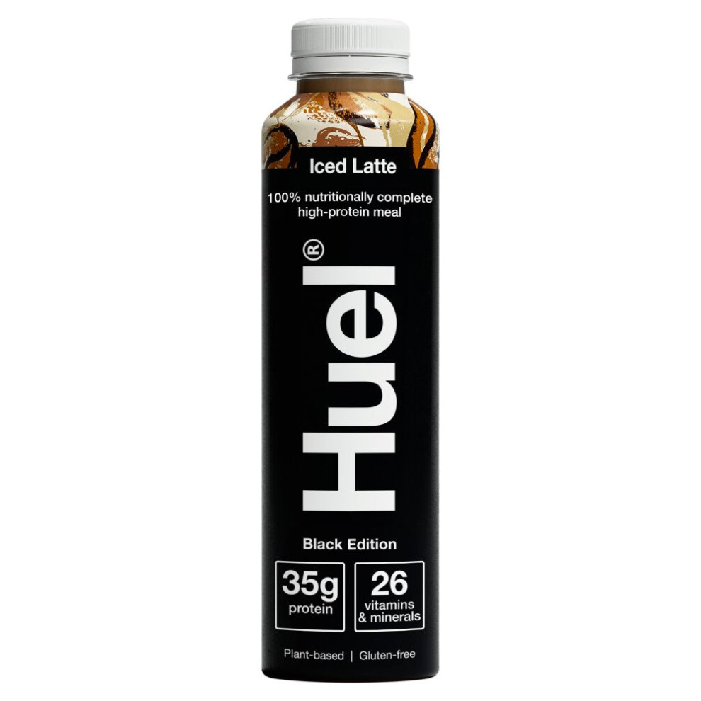 Huel Black Edition 100% Nutritionally Complete Meal Iced Latte 500Ml - Image 4