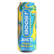 Boost Energy Juic'd Mango Blitz 500ml (Pack of 12)