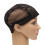 Black Lace Wig Cap with Adjustable Straps, Breathable Stretch Mesh, Small Size for Wig Making 2