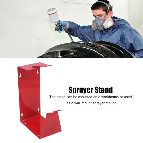 Durable Metal Fixing Bracket for Paint Spray Guns Air Spray Tool Holder 2