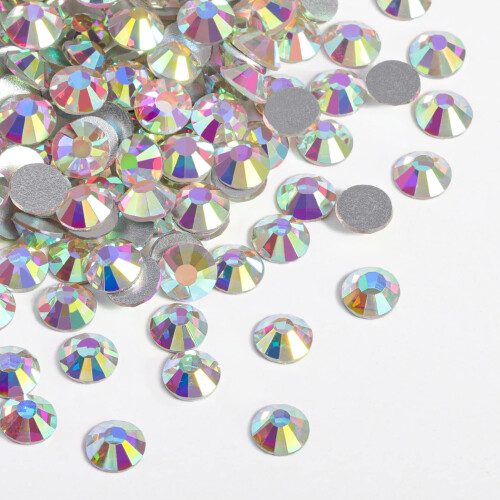 Beadsland Flat Back Crystal Rhinestones,CrystalAB,SS20/1440pcs,4.6-4.8mm 1