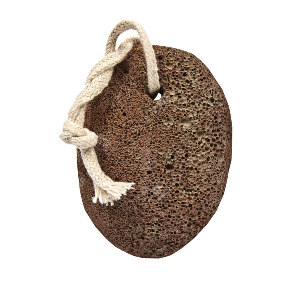 Natural Lava Pumice Stone for Feet Callus Removal and Heel Exfoliation Home Pedicure Tool