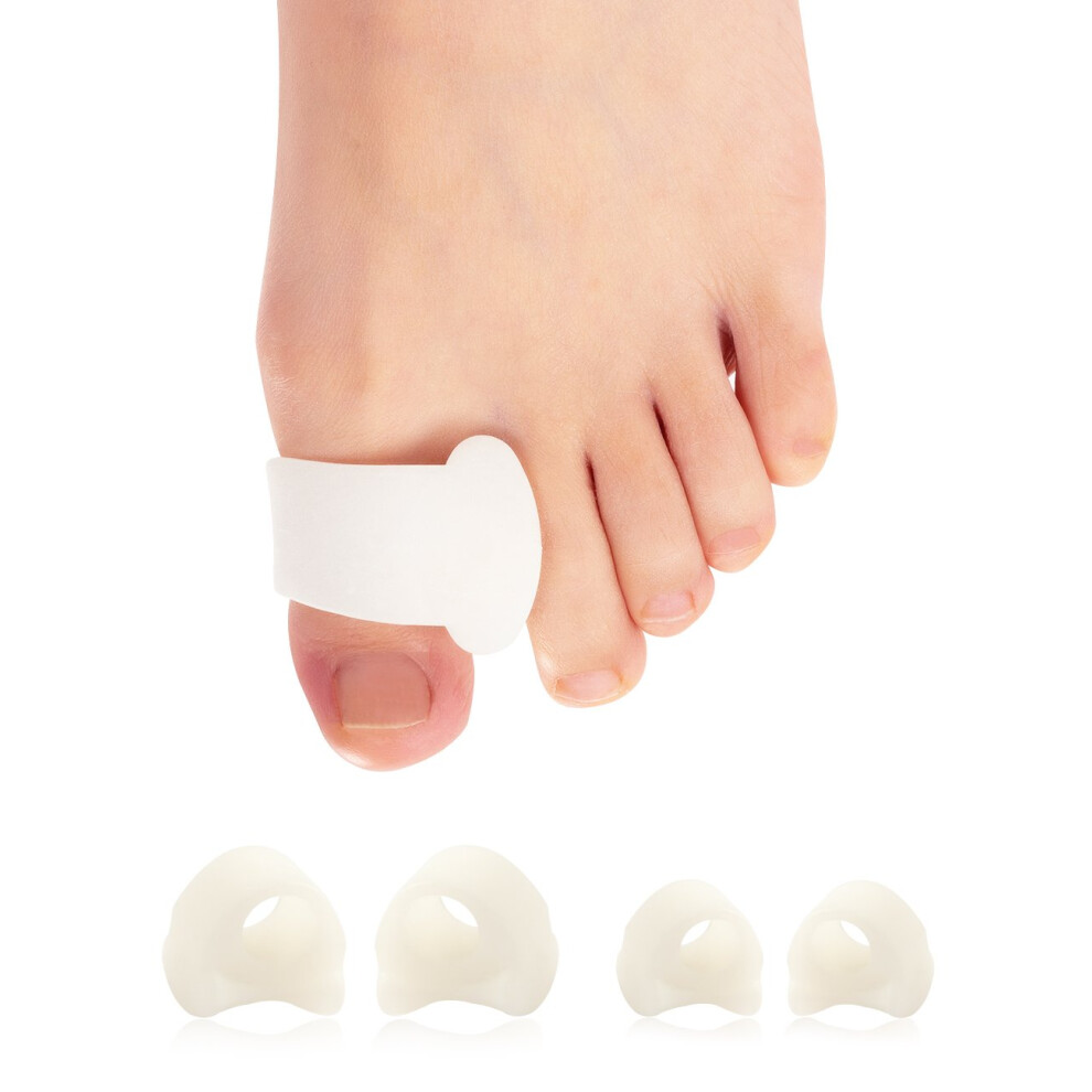Toe Separators and Spreaders for Bunion Relief, Hammer and Overlapping Toes, Comfort Alignment