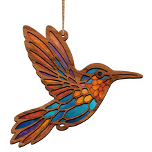 Hummingbird Suncatchers Acrylic Glass Window Suncatchers Decors