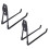 Multipurpose Garage Wall Hooks 2 Pack Sturdy Metal Storage Hangers 16.5cm Size 15