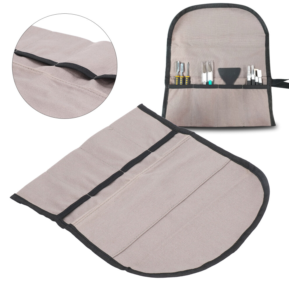 Portable Carving Tools Roll Bag Multi-Purpose Storage Pack For Woodworking Tips 6901375300037