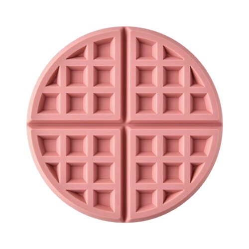 Hitzebeständiges Silikon-Tischset, rutschfestes-Rosa
