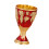 Klassieke legeringsbeker met gladde afwerking,-Rood 1 1
