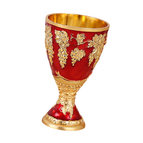 Klassieke legeringsbeker met gladde afwerking,-Rood 1