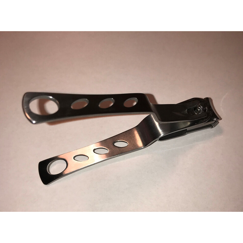 Professional Stainless Steel Nail Clipper with 360 Degree Rotating Head for Precise Cutting