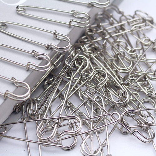 Verdickte Sicherheitsnadel 45 mm, 50er-Pack Silver 1