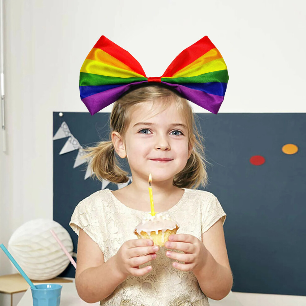 Rainbow Coloured Hairband for Women