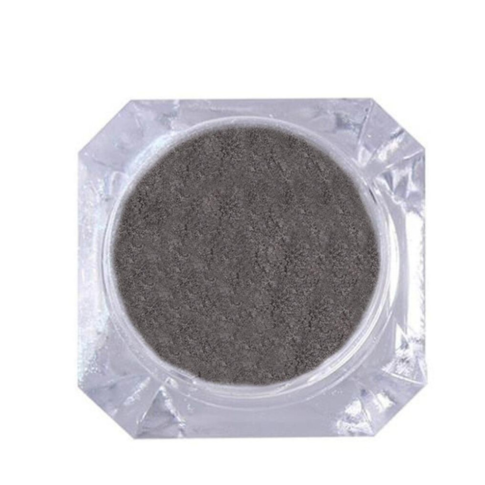 Silver Mirror Nail Powder 1G Chrome Pigment For Gel Nails With Metallic Mirror Effect