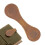 Magnetisches Lesezeichen Vintage LightBrown 4