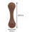 Magnetisches Lesezeichen Vintage LightBrown 5