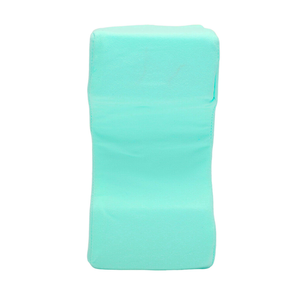 Green Heel Pillow For Blood Circulation, Relief, 20X10x7cm,