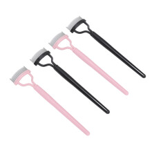 Stainless Steel Lash Separator Set 4 Pieces with Comb Cover for Precise Makeup