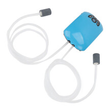 Fish Tank Quiet Dual Outlet Air Pump with 2 Air Stones Indoor Outdoor