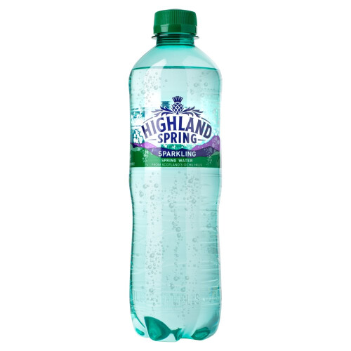 Highland Spring Sparkling Water 500ml (Pack of 24)