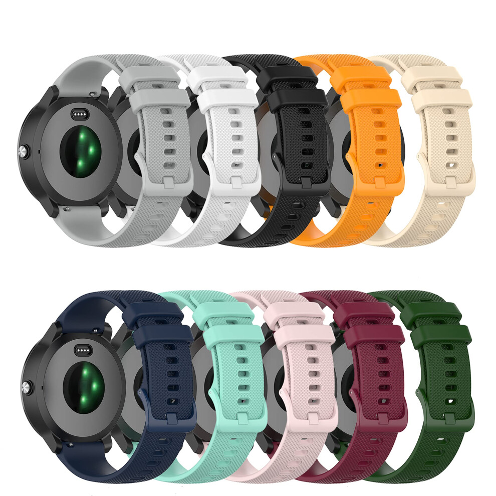 Watch Band 20Mm Silicone Strap For Polar Ignite 2 3 Unite Pacer Sport With Stainless Buckle 9092120512946