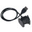 Charger for Fitbit Charge 4 Fast Charging USB Cable Dock Clip Replacement Cord 2 Pack Black 2