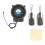 Universal 12V Waterproof Motorcycle Alarm System with 2 Remote Controls 2
