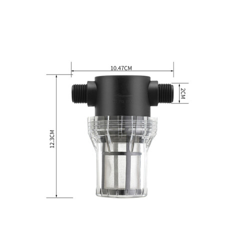 Hochleistungs-Netzfilter - 1/2" Außengewinde Wasserfilter   100 Maschen 2