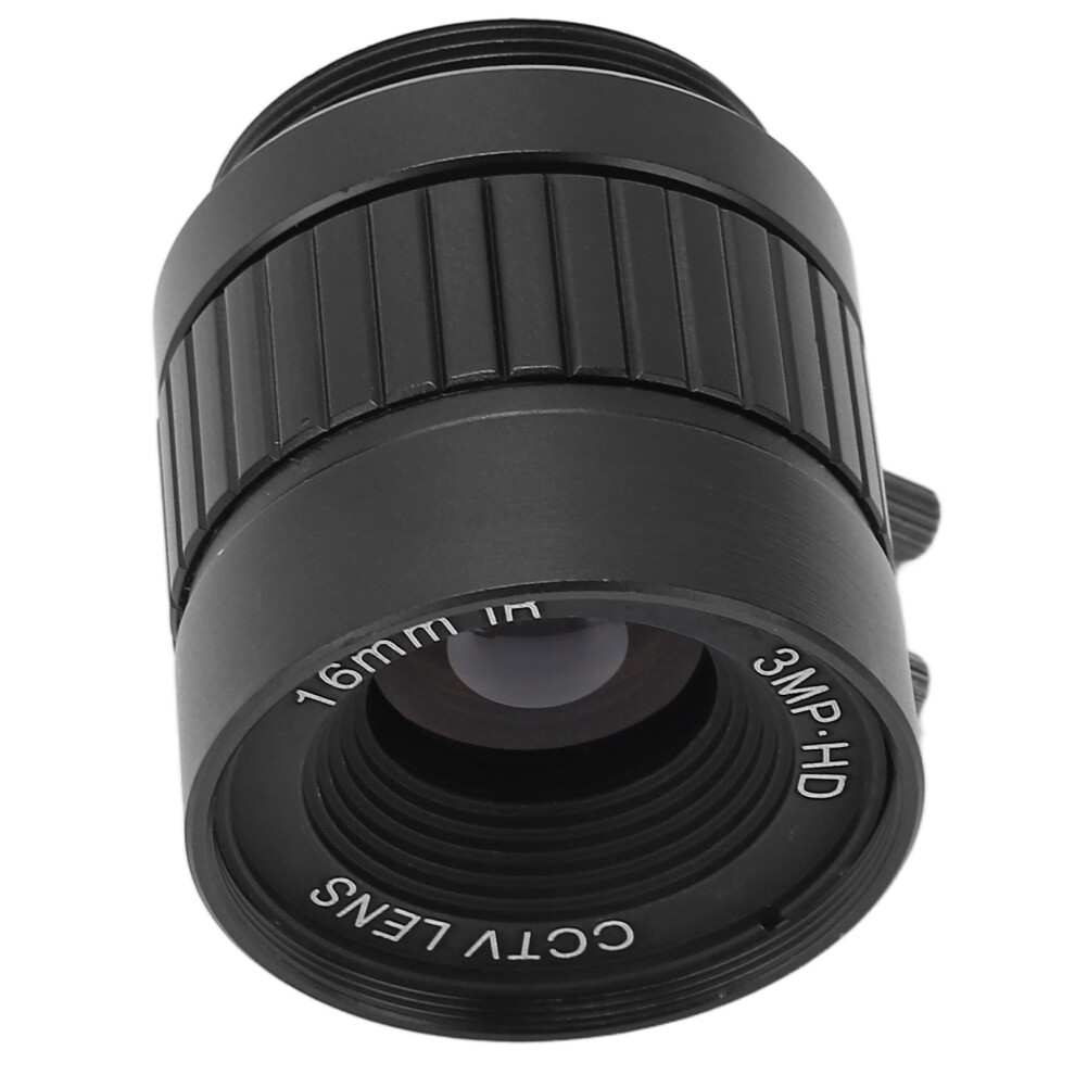 16Mm Fixed Cs Mount Lens, 3Mp, Manual Focus, 23 Field Of View 8331390295342