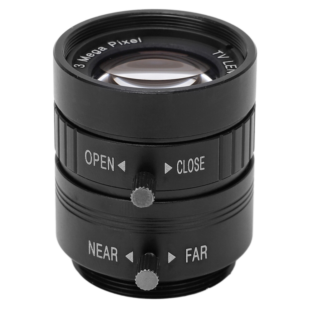 3Mp Cs Mount Lens 25Mm Focal Length, Manual Focus, Aluminum 5081390295318